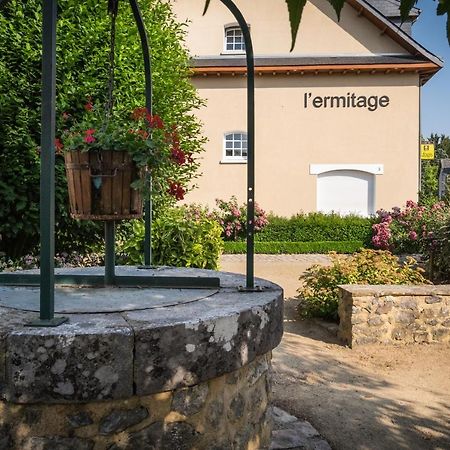 Logis L'Ermitage Hotel & Restaurant Saulges Bagian luar foto